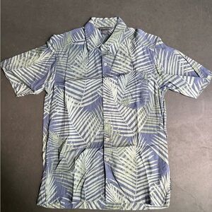 Exoffico Men’s Short Sleeve Button Down, Size S